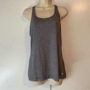 GAP Breathe Tank Top Heather Gray Size M